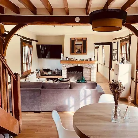 Longere Avec Piscine Prive A 35 Min De Deauville *