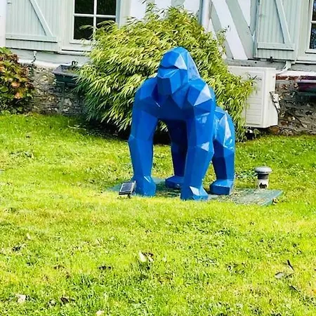 Дом отдыха Longere Avec Piscine Prive A 35 Min De Deauville