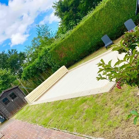 Дом отдыха Longere Avec Piscine Prive A 35 Min De Deauville Le Mesnil-Saint-Jean